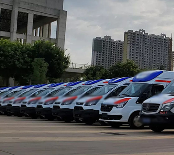 六盘水服务车队展示