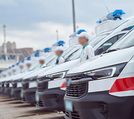 六盘水服务车队展示